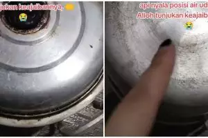 Wanita ini lupa masak air tapi beruntung tidak apa-apa walau ditinggal 10 jam, ini penyelamatnya
