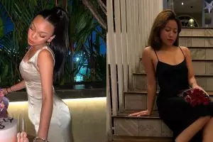 Gaya 8 anak seleb ini dicibir tak sesuai usia, Mikhayla pakai gaun saat rayakan tahun baru disorot