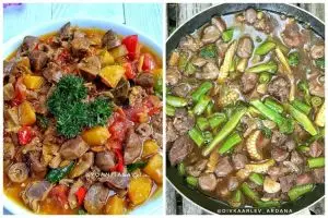 13 Resep olahan ati ampela enak, praktis, mudah dibuat, dan menggugah selera