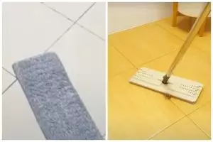 Andalkan 2 bahan dapur, begini cara hilangkan bau amis dan apek di kain pel agar wanginya tahan lama