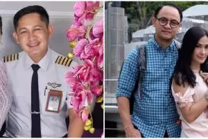 Kerap ditinggal terbang, 7 seleb yang dinikahi pilot ini punya rumah tangga harmonis