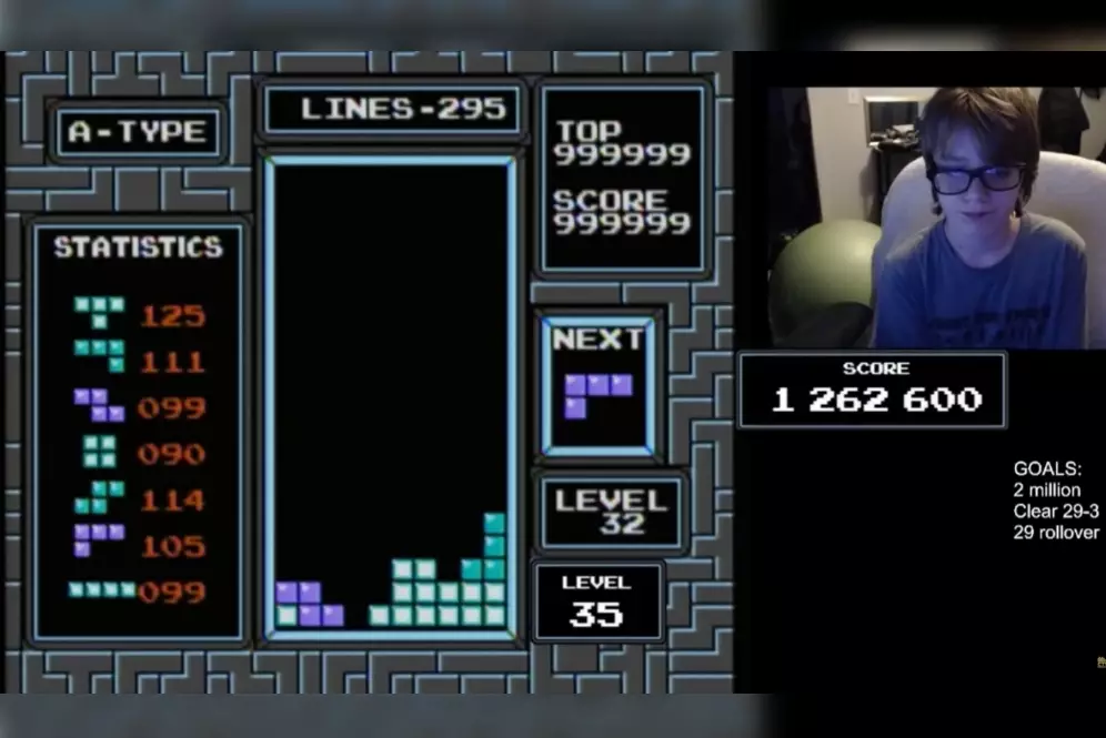 Remaja di AS mengklaim dirinya sebagai orang pertama yang mengalahkan video game Tetris