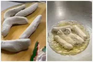 Tanpa dibalur tepung, begini cara jitu menggoreng otak-otak agar mengembang dan minyak tak meletup