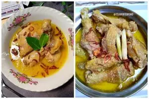 13 Cara membuat opor ayam tanpa santan, gurih, sederhana, dan bikin nagih