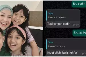 Isi chat 7 seleb dan anaknya yang jarang tersorot ini bikin gemas sekaligus haru
