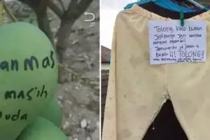 11 Potret kocak peringatan agar barang nggak dicuri ini bikin senyum lebar, nyeleneh abis