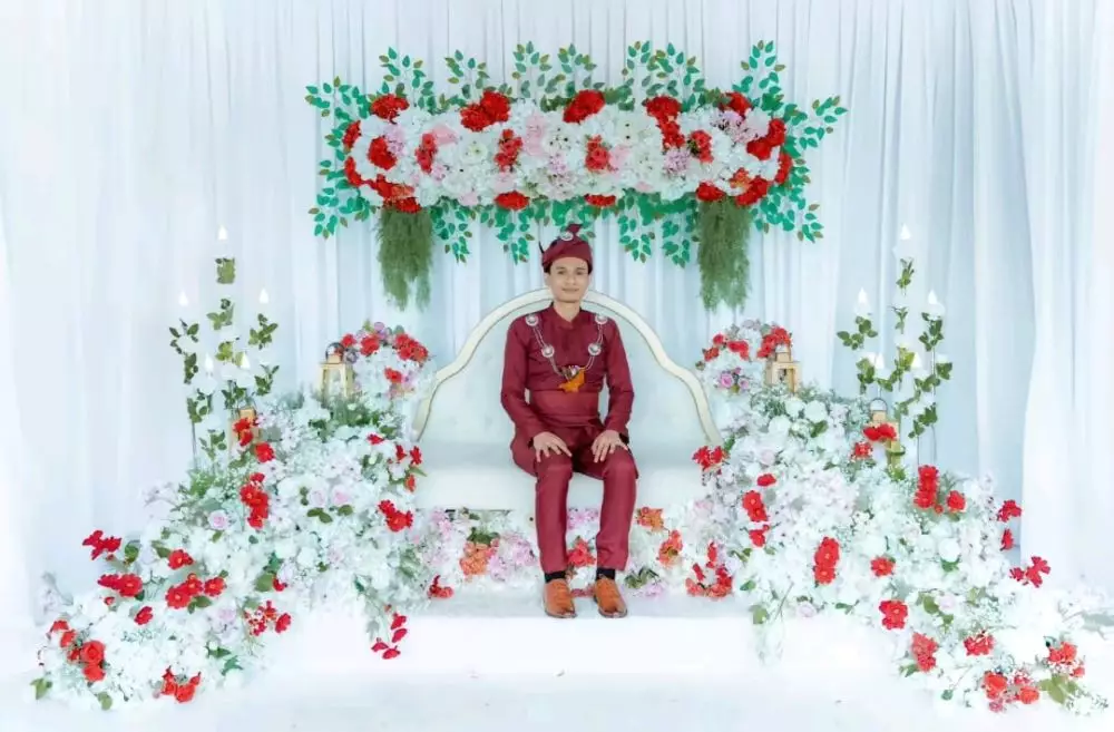 di pelaminan sendirian © TikTok