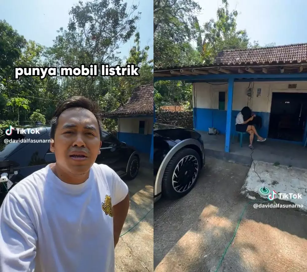 rumah kampung dicibir © TikTok