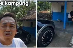 Dicibir mobil elit rumah ortu sulit, pria tunjukkan hunian 'sultan' ala kampung ini endingya bikin iri