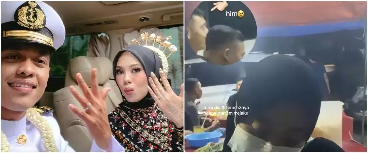 Wanita ini bertemu jodoh anggota TNI di tukang pecel lele berkat juru parkir, kisahnya bak di FTV