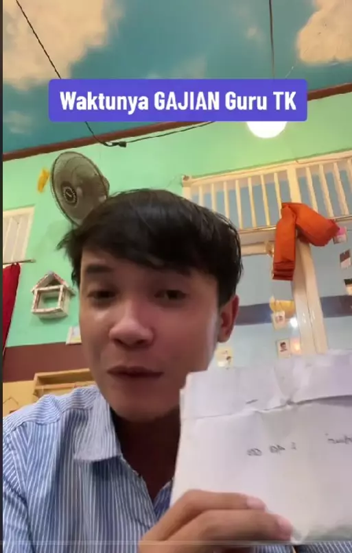 gaji guru tk kecil © TikTok