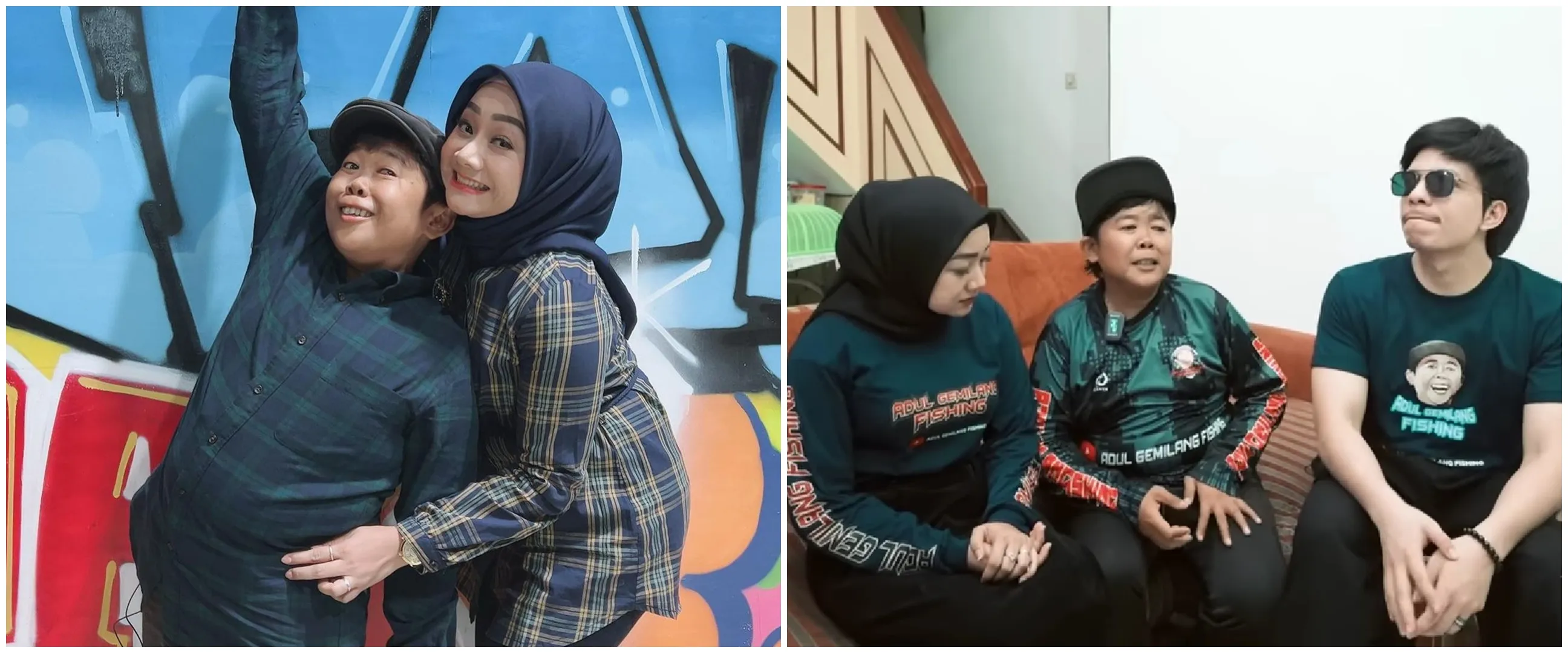 Kerja ngelawak punya rumah apik dengan kolam ikan 1 hektar, 9 potret dapur Adul yang tampilannya mahal