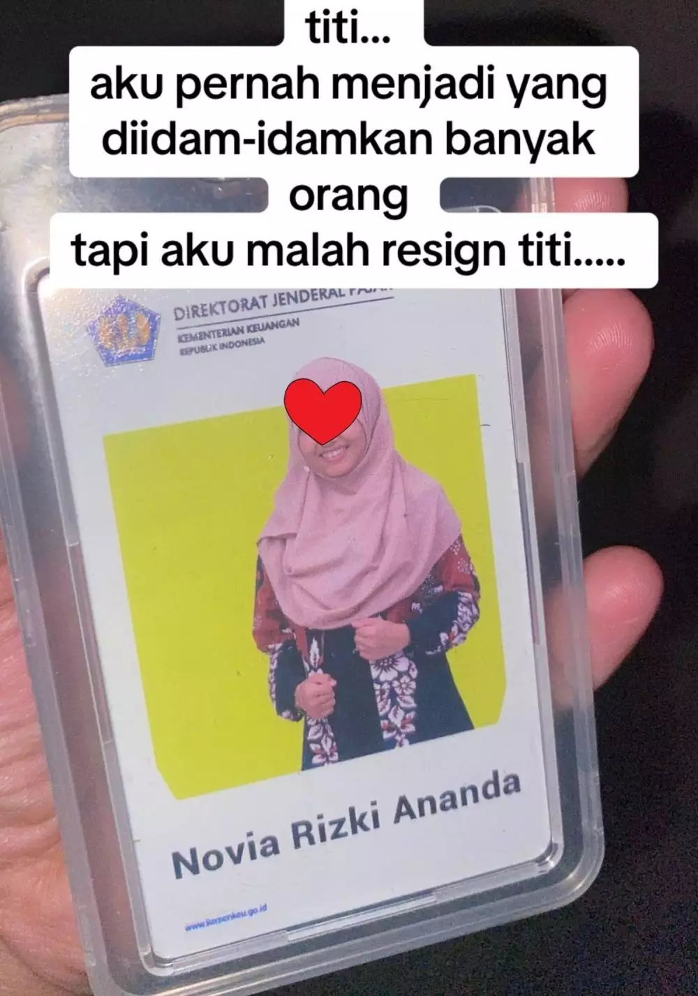 pns resign kerja © TikTok