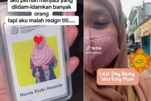 Pilih mundur dari PNS meski gaji dua digit, wanita ini mantap jadi ibu rumah tangga demi rawat anak