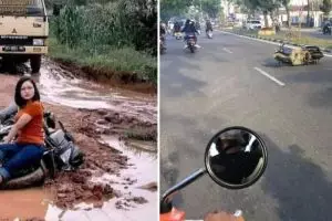 Tetap kece meski apes, 11 potret kocak pose orang habis jatuh ini jadi bikin ragu mau nolongin