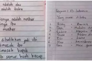 11 Potret kocak isi buku murid ini sebenarnya nyeleneh tapi nggak bisa disalahkan