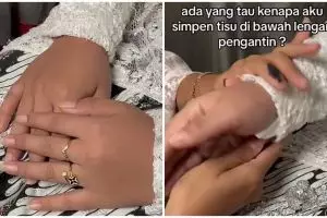 Sepele tapi membantu, cara MUA cegah riasan pengantin rusak ini servisnya detail banget