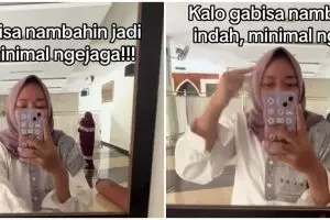 Momen cewek temukan lipstik dipeperin ke dinding masjid ini bikin nggak habis pikir, ngeselin pol