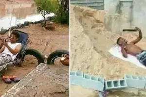 Definisi yang penting liburan, 11 potret kocak momen healing low budget ini bikin senyum kecut