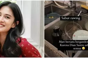 Artis top tapi dapur rumahnya penuh cucian pecah belah, begini 13 penampakan hunian Dian Sastro