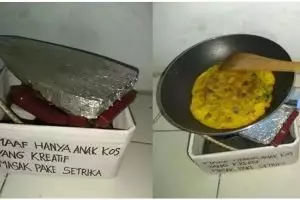 11 Potret kocak anak kos masak ini idenya nggak kepikiran, pengen irit tapi nggak gitu juga caranya