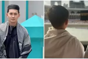 Unggah momen umrah bareng ayah usai 22 tahun tak akur, Kiki Farrel curhat peliknya kehidupan masa lalu