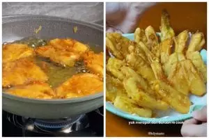 Jangan cuma terigu, ini cara mudah bikin nangka goreng yang renyah tahan lama ditambah 1 bahan dapur