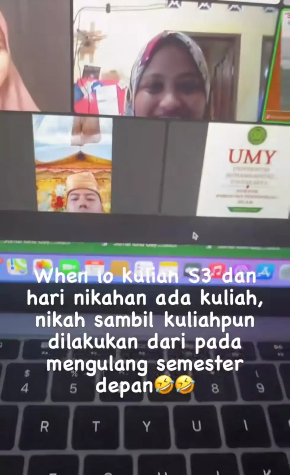 nikah sambil kuliah © TikTok