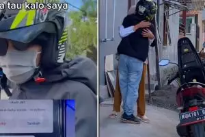 LDR China-Indonesia, kisah pria pura-pura jadi kurir demi kasih kejutan ke istri ini bikin terharu