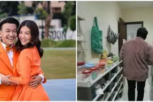 Dulu makan mi dibagi lima kini hidup tajir, ini 9 potret dapur kotor Ruben Onsu punya 3 kulkas