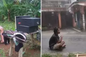 11 Potret kocak gaya orang nonton televisi ini bikin nggak habis pikir, absurd abis