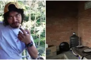 Rumah tengah hutan Dodit Mulyanto luasnya 6.000 meter tapi dapurnya nggak mewah, ini 8 potretnya