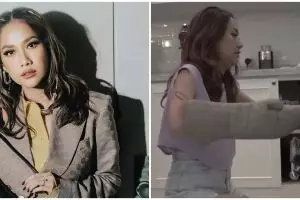 11 Potret dapur lawas BCL yang mewah, tempat masaknya pas dibuat olah rendang bikin salah fokus