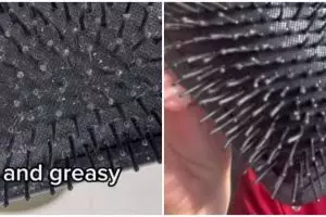 Tak cuma pakai air sabun, ini trik bersihkan sisir kotor dan bau dengan tambahan 2 bahan dapur