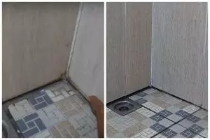 Tanpa disikat, ini cara hilangkan noda kuning dinding kamar mandi pakai tambahan 1 bahan dapur