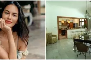Tak malu tinggal di rumah kontrakan, ini 11 potret hunian Sophia Latjuba yang estetik bak vila di Bali