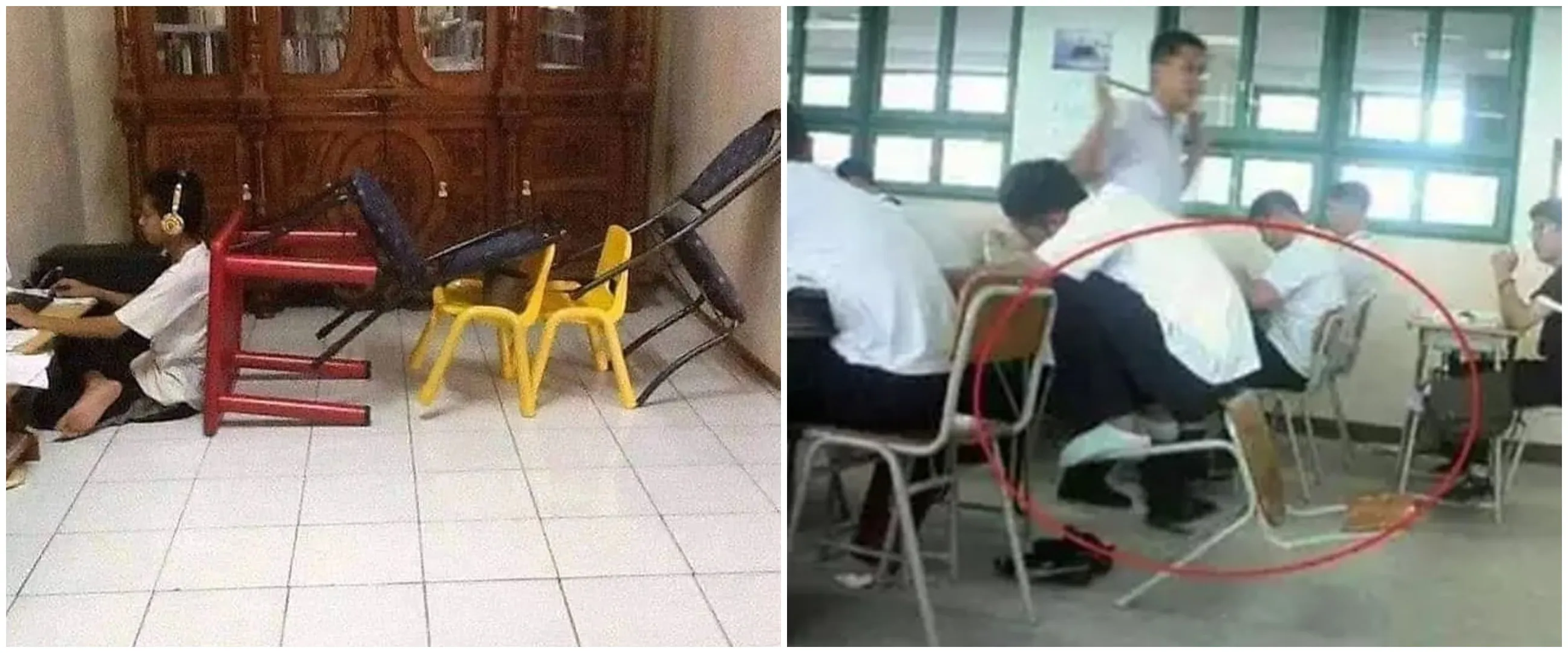 11 Potret kocak posisi duduk ini saking nyelenehnya bikin bertanya-tanya, siapa yang ngajarin sih?