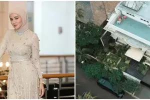 Olla Ramlan dulu tinggal di rumah panggung kini jadi janda kaya punya rumah Rp 50 miliar, 11 potretnya