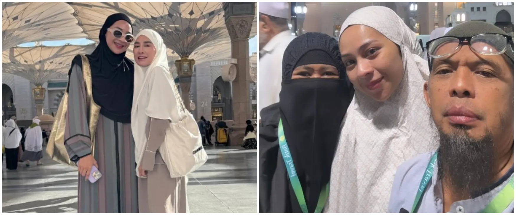 Ditransfer Shandy Purnamasari Rp 50 juta untuk umrah, ini 9 momen Ira Nandha ibadah di Tanah Suci