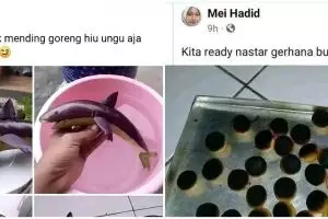 11 Potret kocak orang pamer makanan nyeleneh di FB ini bikin nyengir kuda, absurd abis