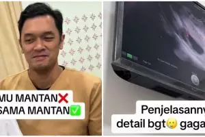 Wanita ngaku di-USG ‘mantan’ ini bikin yang lihat senyum sendiri, pas tahu maksudnya auto tepuk jidat