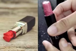 Jangan dibuang, ini trik agar lipstik kering dan patah bisa dipakai lagi cuma tambah 1 produk pelembap
