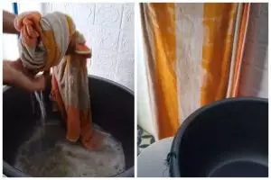 Tak direndam semalaman, ini cara mencuci handuk kotor agar cerah lagi pakai tambahan 1 bahan dapur