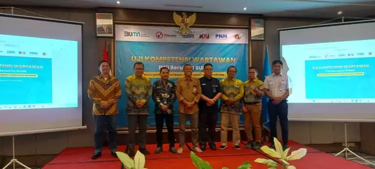 PT BRI (Persero) Tbk., PT Kereta Api Indonesia (Persero) dan PT PNM Dukung UKW PWI-BUMN di Yogyakarta