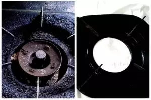 Tanpa direndam air, ini cara ampuh hilangkan kerak di tungku kompor pakai 2 bahan dapur