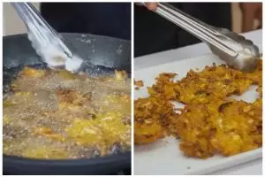 Tanpa diberi margarin, ini cara bikin adonan bakwan sayur agar garing renyah maksimal saat digoreng