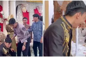 Pria datangi nikahan sahabat meski dalam kondisi lumpuh ini bikin terharu, endingnya auto mewek
