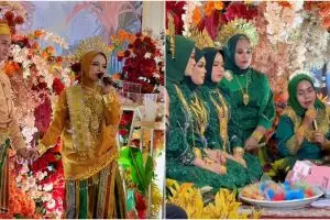 Dipinang dengan uang panai Rp 2 M, intip 11 momen acara adat Putri DA dan Abdul Aziz jelang nikah