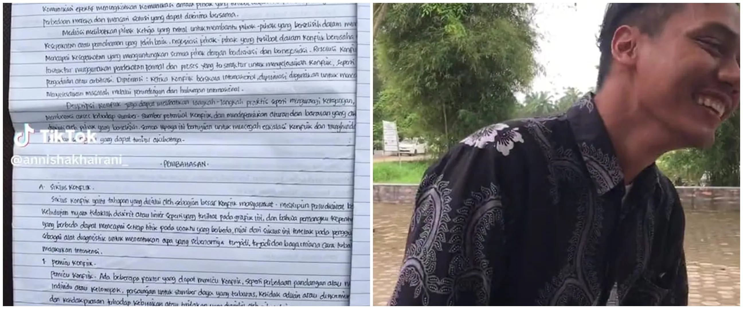 Disuruh tulis ulang makalah oleh dosen, hasil karya mahasiswa kelewat kreatif ini bikin geleng kepala
