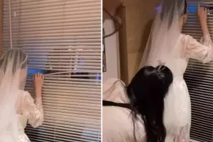 Perjuangan di balik layar saat pengantin ingin foto ini bikin jantung deg-degan, ada aja kelakuannya